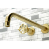 Belknap Two-Handle 3-Hole Wall Mount Roman Tub Faucet