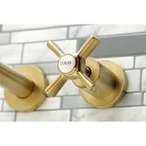 Millennium Two-Handle 3-Hole Wall Mount Roman Tub Faucet