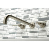 Kaiser Two-Handle 3-Hole Wall Mount Roman Tub Faucet