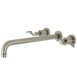 NuWave Two-Handle 3-Hole Wall Mount Roman Tub Faucet