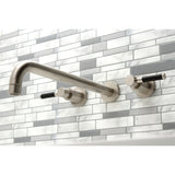 Kaiser Two-Handle 3-Hole Wall Mount Roman Tub Faucet