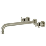 Concord Two-Handle 3-Hole Wall Mount Roman Tub Faucet