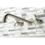 Hamilton Two-Handle 3-Hole Wall Mount Roman Tub Faucet