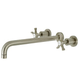 Hamilton Two-Handle 3-Hole Wall Mount Roman Tub Faucet