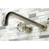 Belknap Two-Handle 3-Hole Wall Mount Roman Tub Faucet