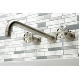 Belknap Two-Handle 3-Hole Wall Mount Roman Tub Faucet