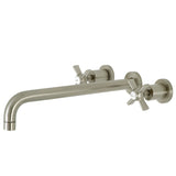 Millennium Two-Handle 3-Hole Wall Mount Roman Tub Faucet