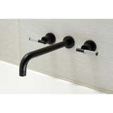 Kaiser Two-Handle 3-Hole Wall Mount Roman Tub Faucet