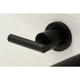 Manhattan Two-Handle 3-Hole Wall Mount Roman Tub Faucet