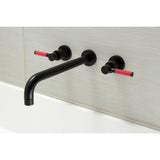 Kaiser Two-Handle 3-Hole Wall Mount Roman Tub Faucet