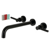 Kaiser Two-Handle 3-Hole Wall Mount Roman Tub Faucet