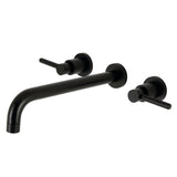 Concord Two-Handle 3-Hole Wall Mount Roman Tub Faucet