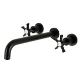 Hamilton Two-Handle 3-Hole Wall Mount Roman Tub Faucet