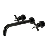 Millennium Two-Handle 3-Hole Wall Mount Roman Tub Faucet