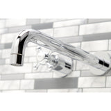 Metropolitan Two-Handle 3-Hole Wall Mount Roman Tub Faucet