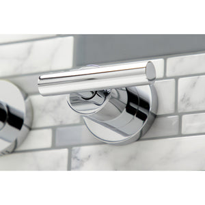 Manhattan Two-Handle 3-Hole Wall Mount Roman Tub Faucet