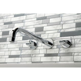 Manhattan Two-Handle 3-Hole Wall Mount Roman Tub Faucet