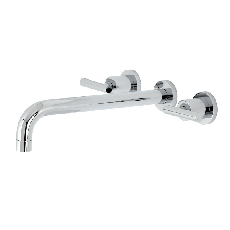 Manhattan Two-Handle 3-Hole Wall Mount Roman Tub Faucet