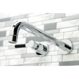 Kaiser Two-Handle 3-Hole Wall Mount Roman Tub Faucet