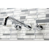 Kaiser Two-Handle 3-Hole Wall Mount Roman Tub Faucet