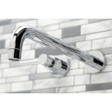 Concord Two-Handle 3-Hole Wall Mount Roman Tub Faucet