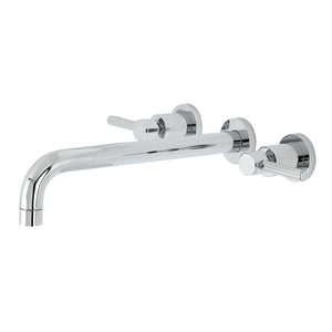 Concord Two-Handle 3-Hole Wall Mount Roman Tub Faucet