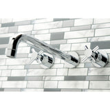 Concord Two-Handle 3-Hole Wall Mount Roman Tub Faucet