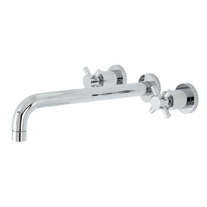 Concord Two-Handle 3-Hole Wall Mount Roman Tub Faucet