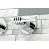 Milano Two-Handle 3-Hole Wall Mount Roman Tub Faucet