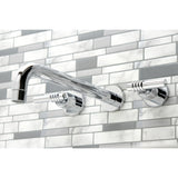 Milano Two-Handle 3-Hole Wall Mount Roman Tub Faucet