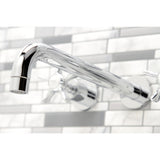 Hamilton Two-Handle 3-Hole Wall Mount Roman Tub Faucet