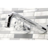 Belknap Two-Handle 3-Hole Wall Mount Roman Tub Faucet