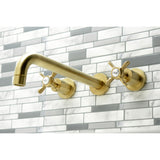 Essex Two-Handle 3-Hole Wall Mount Roman Tub Faucet