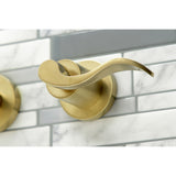 NuWave Two-Handle 3-Hole Wall Mount Roman Tub Faucet