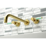 Kaiser Two-Handle 3-Hole Wall Mount Roman Tub Faucet