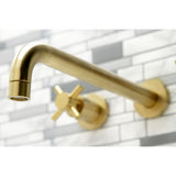 Concord Two-Handle 3-Hole Wall Mount Roman Tub Faucet