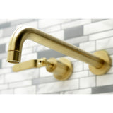 Whitaker Two-Handle 3-Hole Wall Mount Roman Tub Faucet