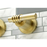 Milano Two-Handle 3-Hole Wall Mount Roman Tub Faucet