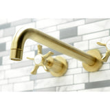 Hamilton Two-Handle 3-Hole Wall Mount Roman Tub Faucet