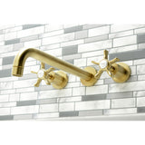 Hamilton Two-Handle 3-Hole Wall Mount Roman Tub Faucet