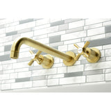 Millennium Two-Handle 3-Hole Wall Mount Roman Tub Faucet