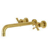 Millennium Two-Handle 3-Hole Wall Mount Roman Tub Faucet