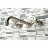 Essex Two-Handle 3-Hole Wall Mount Roman Tub Faucet