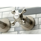 Metropolitan Two-Handle 3-Hole Wall Mount Roman Tub Faucet
