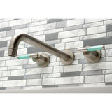 Kaiser Two-Handle 3-Hole Wall Mount Roman Tub Faucet