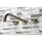 Kaiser Two-Handle 3-Hole Wall Mount Roman Tub Faucet