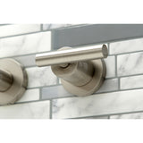 Manhattan Two-Handle 3-Hole Wall Mount Roman Tub Faucet