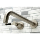 Kaiser Two-Handle 3-Hole Wall Mount Roman Tub Faucet