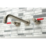 Kaiser Two-Handle 3-Hole Wall Mount Roman Tub Faucet