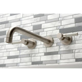 Kaiser Two-Handle 3-Hole Wall Mount Roman Tub Faucet